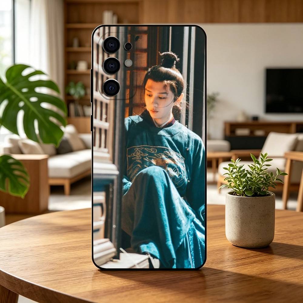 Cheng Yi Две столицы Пятнадцать дней Чехол для телефона Черный Силиконовый Мягкий Для Samsung S25,S24,S21,S22,S23,S30,Ultra,S20,Plus,Fe,Lite