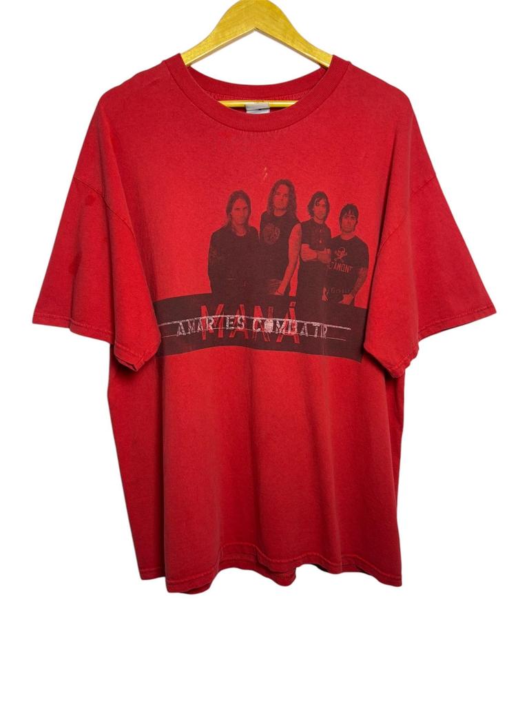 Vintage MANA Amar Es Combatir Promo Album Tour Concert T Shirt XL Size
