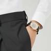 Emporio Armani AR60007 Автоматические мужские часы с черным кожаным ремешком