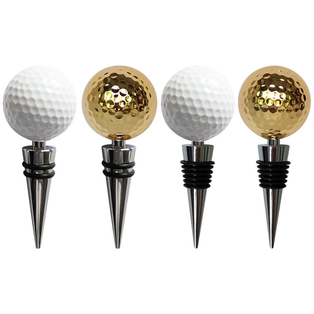 Stainless Steel Golfs Wine Preserver Present Unique Golfs Ball Design For Enthusiasts. Golfs Lovers Collection