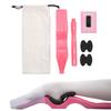 CAWKAY Ballet Instep Foot Stick Stretching Stretching Massage with Storage Bag Stretcher, Tool, Set, Stick, Unisex, (Pink)