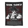 Летний Новый Герой Dragon Ball 80-х Фланелевое Уютное и Мягкое Пледовое Одеяло для Дома и Улицы Мягкое Плюшевое Тонкое Одеяло