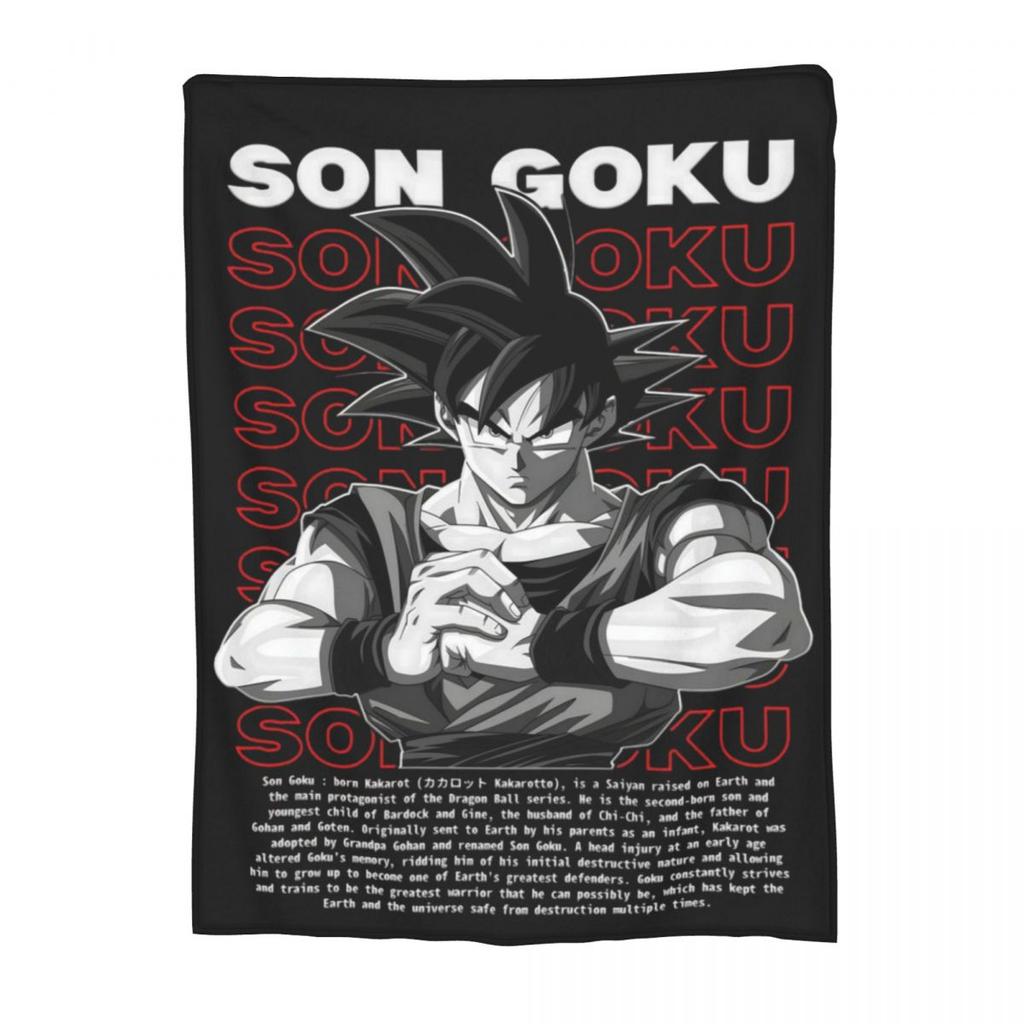 Летний Новый Герой Dragon Ball 80-х Фланелевое Уютное и Мягкое Пледовое Одеяло для Дома и Улицы Мягкое Плюшевое Тонкое Одеяло