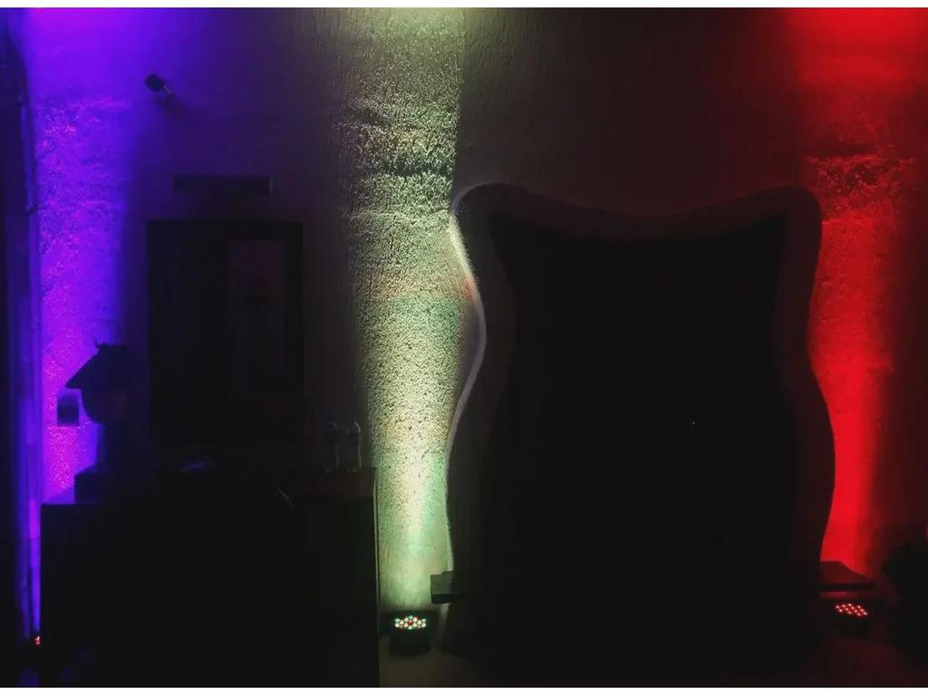 36 LED DMX512 Stage Light – Remote-Controlled Beam & Floodlight for Professional DJ and Background Use