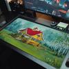 Пеппи Длинныйчулок Большой Размер Коврик для Мыши Большой Игровой Стол Подушка Нескользящий Ноутбук Планшет Большой Коврик для Мыши XXL Коврик Мини ПК Игровой Коврик С заблокированным краем