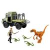 MATTEL Jurassic World Legacy Collection Фигурка Набор транспортных средств Isla Sorna Expedition Pack MATTEL Movie Park Фигурка динозавра Товары Raptor Compy & [Издание]