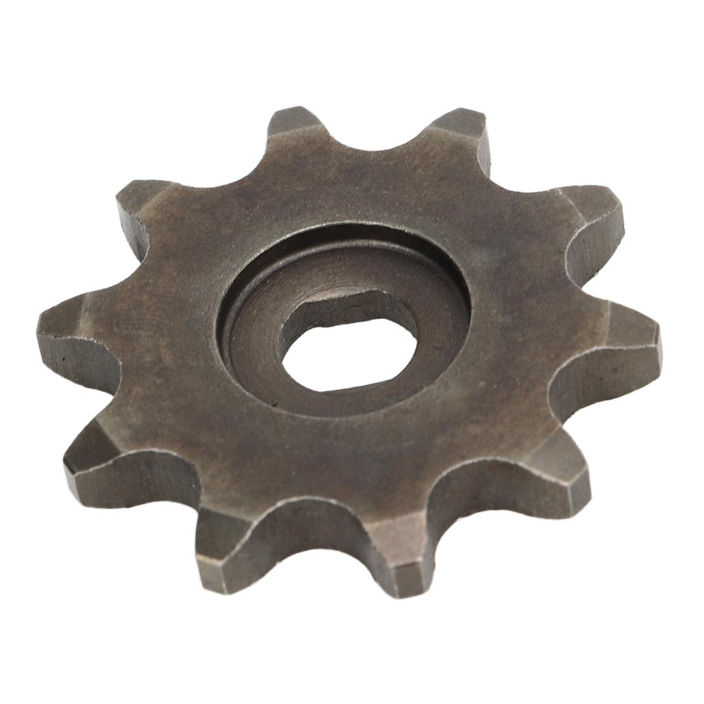 Звездочка для велосипедного мотора 10 зубьев, сменная звездочка из углеродистой стали для велосипедной цепи 10 зубьев для мотор-редуктора 5 мм