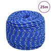 152453 vidaXL Boat Rope Blue 10 Mm 25 M Polypropylene