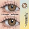 FUNSACHY 2PCS годовые цветные контактные линзы для глаз натуральные зрачки серо-голубые контактные линзы косметика косметика высокого качества линзы