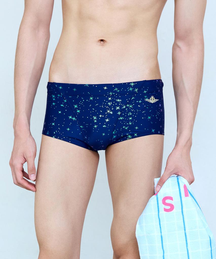 Jeikeoseu Starlight Блестящие Короткие Боксеры Квадратные 986