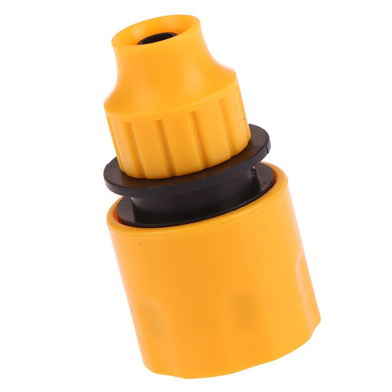 1Pc 3/8" One-Way Quick Connector Connection Garden Watering Hose Connector