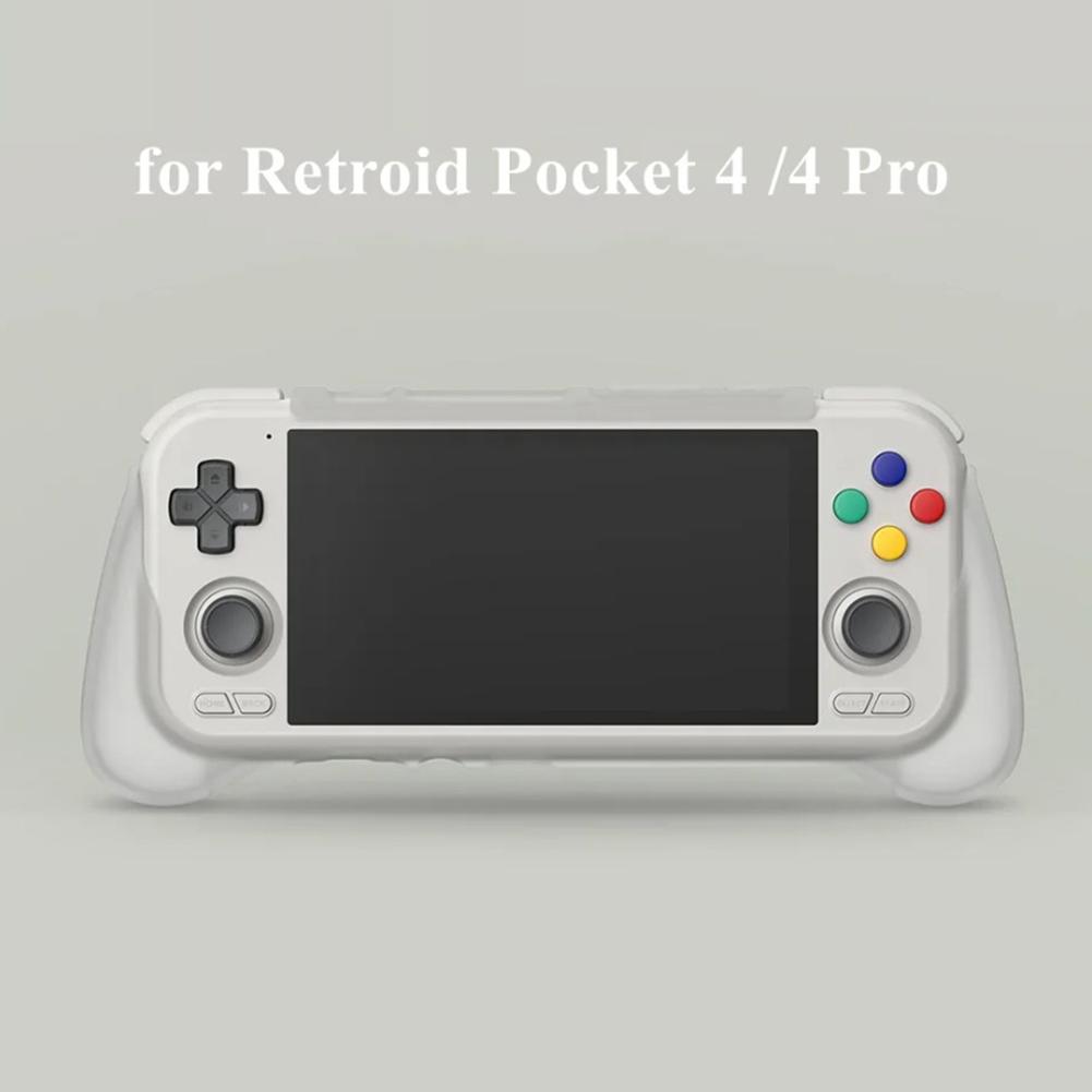 Защитный чехол из ТПУ для переноски портативной игровой консоли, ручка-держатель для ретро-карманной игровой консоли 4/4 Pro, аксессуары