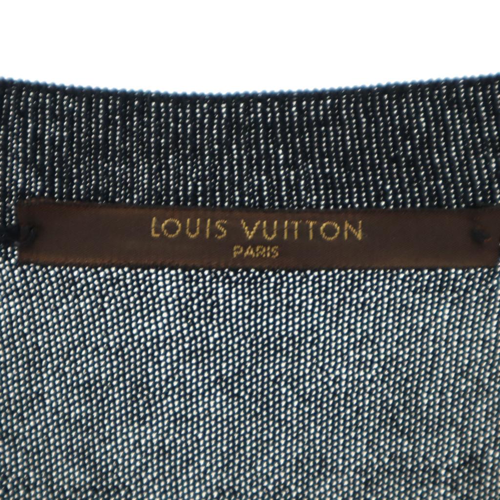 Louis Vuitton Made In Italy Long Sleeve Knit S Black Men's Used