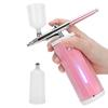 Handheld Oxygen Injection Airbrush  Mist Face Moisturizing Spray Gun (100-240V)