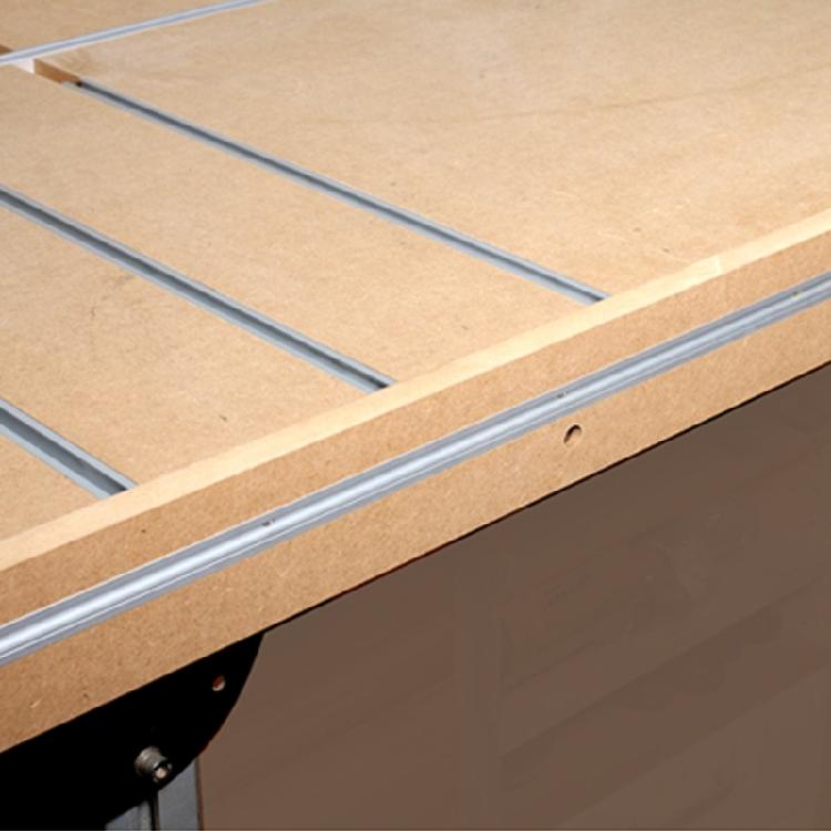 T-Track Aluminium Woodworking Table Cutter Guide Rail T Slot Tracks Miter Gauge Track Slot Chutes Miter Slider Woodworking