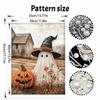 Halloween pearl painting art full pearl handmade diy ghost and pumpkin home decorations