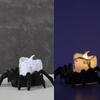Candle Spider Light Skull LED Night Light Creative Halloween Lamp  Home