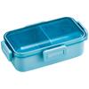 Skater Bento Box Disney Ariel Turquoise 530ml Antibacterial Fluffy Dome Lid for Women Made In Japan PFLB6AG-A