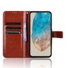 For Samsung Galaxy M35 5G Wallet Case Crazy Horse Texture Leather Stand Phone Cover