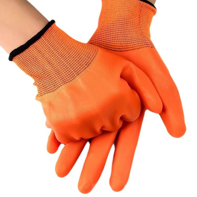 Водонепроницаемые и износостойкие резиновые перчатки с ПВХ-покрытием
