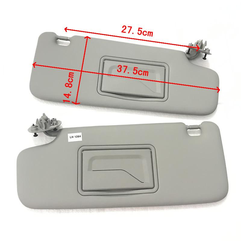 Car Sun Visor for Chevrolet Sonic 2012- Spark 2011- Cruze 2009-2014 Aveo 2011 2012 2013, Accessories 1902132 95327509