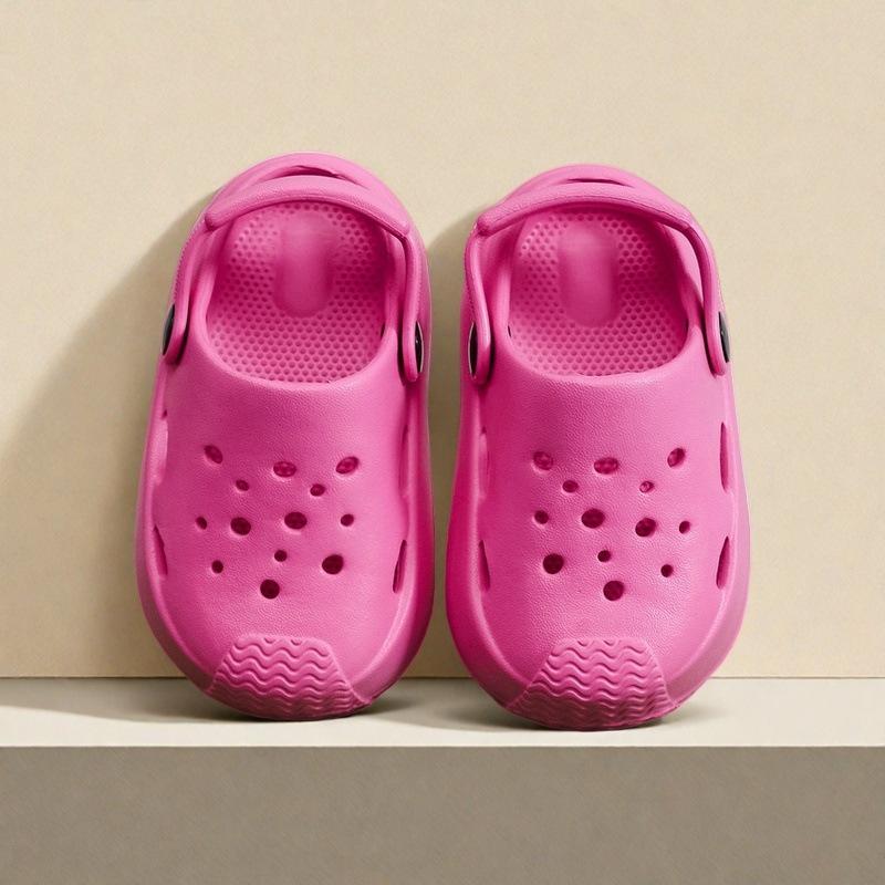 Модная корейская версия новых детских тапочек с нескользящей мягкой подошвой для мальчиков и девочек, для ношения в помещении и на улице, детские простые сандалии