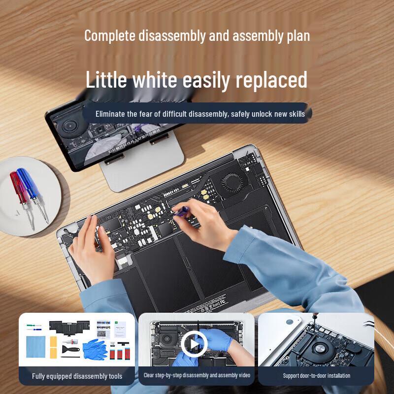 LLano Replacement Battery for MacBook Pro (A1708, A2159, A1713, A2171, A2289, A2338)