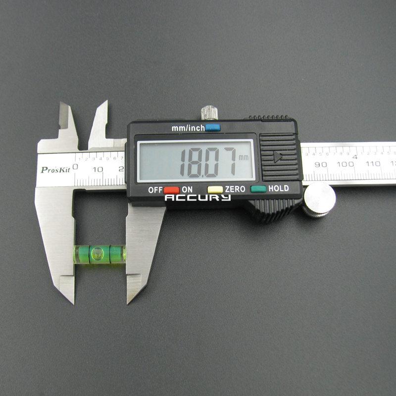 100 шт. 6,5*18 мм пластиковый круглый пузырьковый уровень поверхностный уровень спиртовой уровень круглый для Po рамки