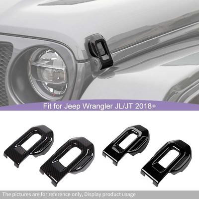 Подходит для Jeep Wrangler JL для JT Gladiator 2018 г.в. и выше ABS Накладка-украшение на передний капот двигателя Защитная наклейка Аксессуары для экстерьера автомобиля
