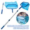 Swimming Pool Skimmer Net with Telescopic Pole Pool Ponds Cleaning Leaf Tools