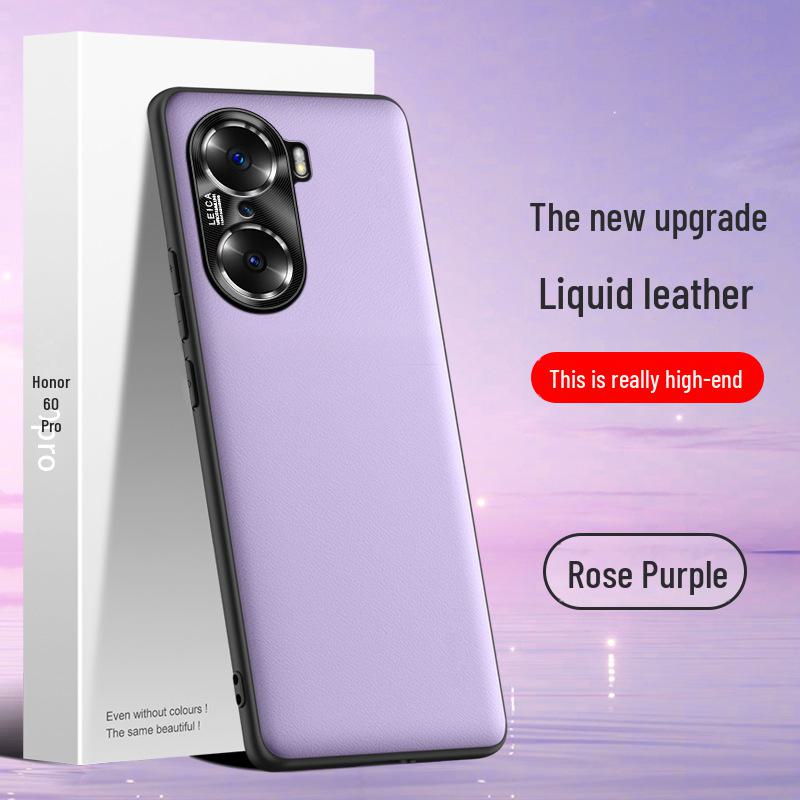 Защитный чехол Honor 60 Pro Liquid Leather Anti-Fall — поставляется отдельно