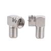 2 шт. 90° прямоугольный Rf Male to Rf Female телевизионный антенный коаксиальный кабель-адаптер