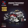 Симулятор двигателя BMW F1 V8 с гальваническим покрытием и подсветкой
