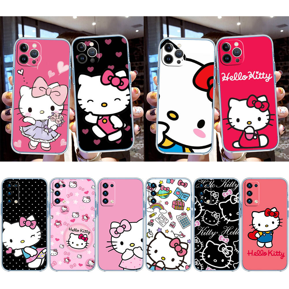 Новый чехол для телефона Hello Kitty для Motorola G14 G15 G24 G30 G31 G32 G34 G41 G42 G51 G52 G50 G60S G60 G62 G72 G71 G73 G84 G85 G200 E32