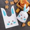 Украшение Праздничные принадлежности Карман для хранения Упаковка для печенья Пасхальный кролик Конфетный пакет Пакеты для печенья с кроликом