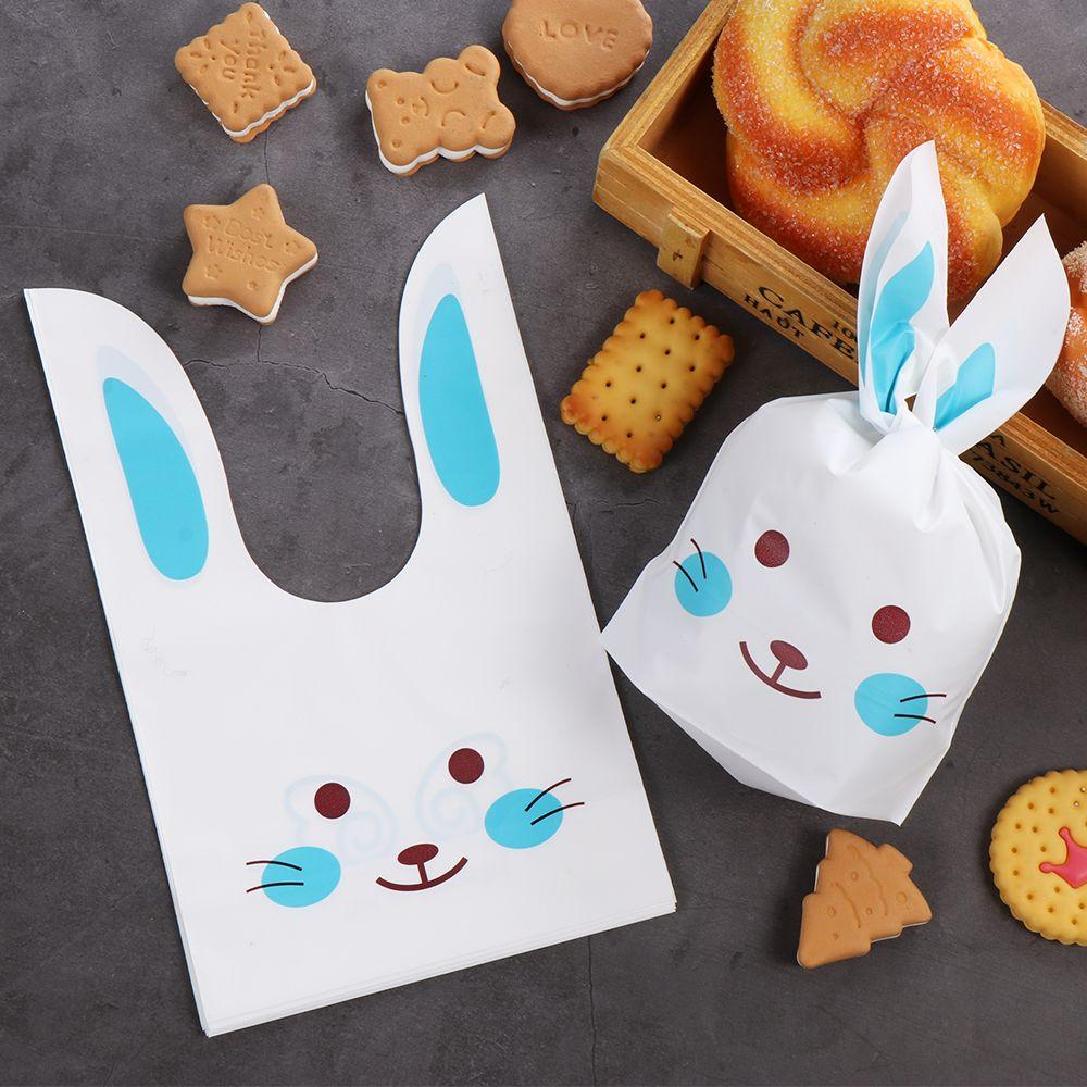 Украшение Праздничные принадлежности Карман для хранения Упаковка для печенья Пасхальный кролик Конфетный пакет Пакеты для печенья с кроликом