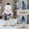 Рождественская кукла Снеговик плюшевая игрушка фигурка снеговика рождественские украшения для украшения дома
