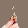 High-End Brooches, Women'S Sense Of Luxury, Niche, High-End Pins, Elegant Temperament, Fixed Clothes, Suits, Pearl Jewelry