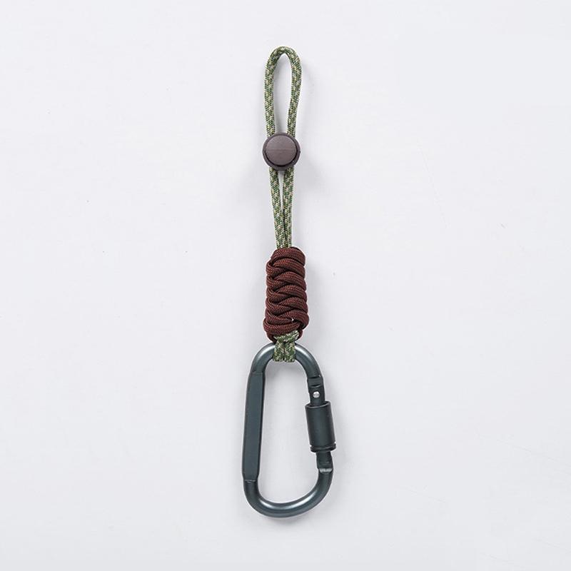 Paracord Water Bottle Hook 1 Carabiner Heavy Duty Clip Portable Multi-functional Tool for Sports Travel