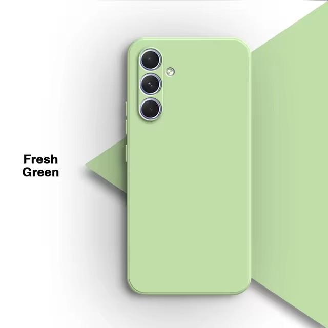 Для Samsung Galaxy S25 S24Plus чехол жидкий силиконовый чехол для телефона Samsung Galaxy S23 S22 Ultra S24 FE Plus A55 A54 мягкий чехол