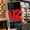 Чехол для телефона Band U-U2 Rock для Samsung Galaxy S26 S25 Edge S24 Ultra S23 S22 Plus S21 S20 FE Мягкий чехол-бампер Galaxy S25 S24 S23