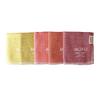 Contex MOKU Set <59715-90> Handkerchiefs, 5-Piece (Lemon/Yellow/Mandarin/Orange/Maroon)