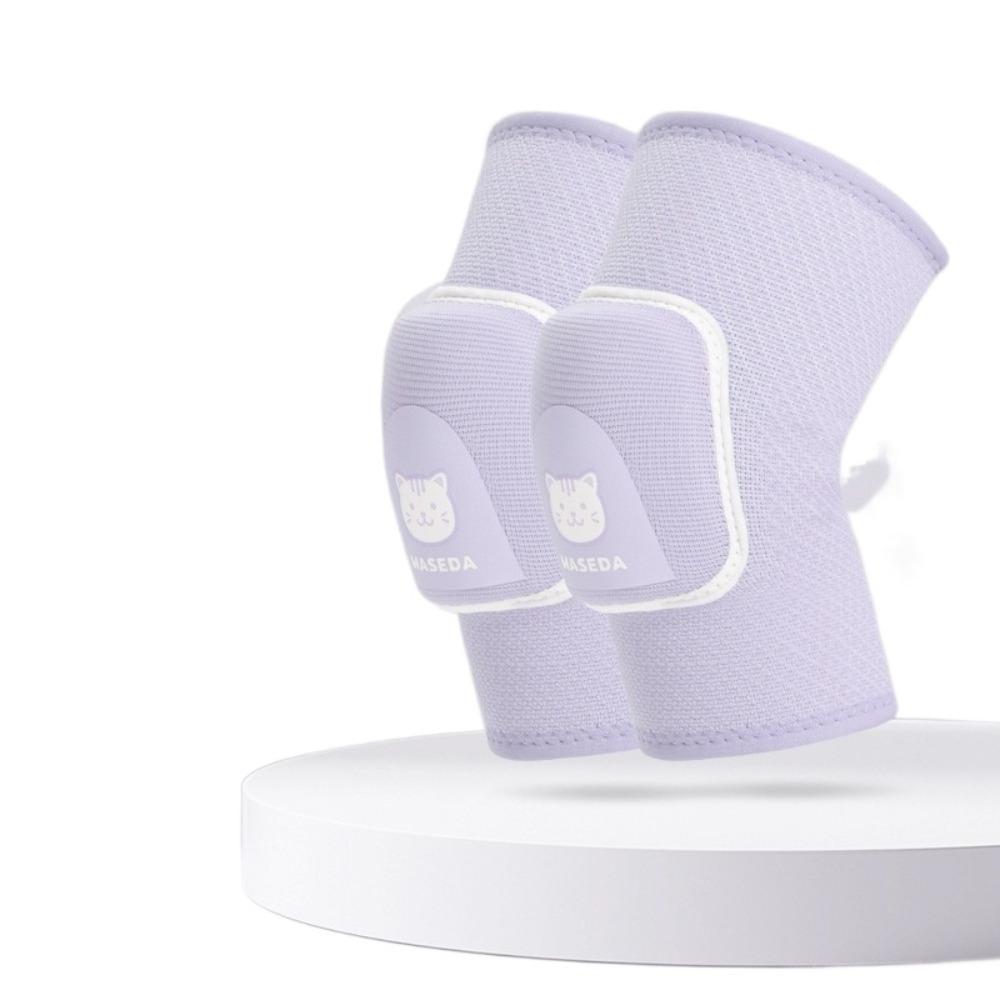 1Pair Breathable Children Knee Brace Knees Protective Knee Compression Sleeve Dancer Runner