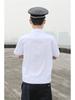 Summer Short-Sleeve White Security Uniform Shirt for Community Gatekeepers and Hotel Staff