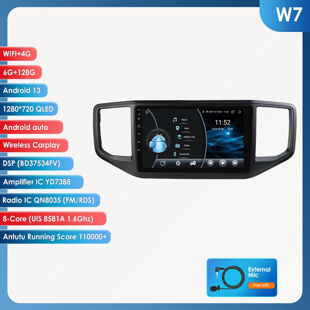 Hizpo Snapdragon Android Видеоплеер Интеллектуальный Экран для Volkswagen VW Amarok 1 2017 - 2021 Мультимедийный Головной Устройство Автомобильный GPS Авторадио Навигация