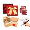 60 шт. Конверты с цветами любви Бумажные конверты Для блокнотов DIY Свадебная вечеринка Пригласительные Карточки Обложка Подарочный пакет