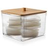 Bathroom Container Organizer for Facial Cosmetic Hygienic Pads