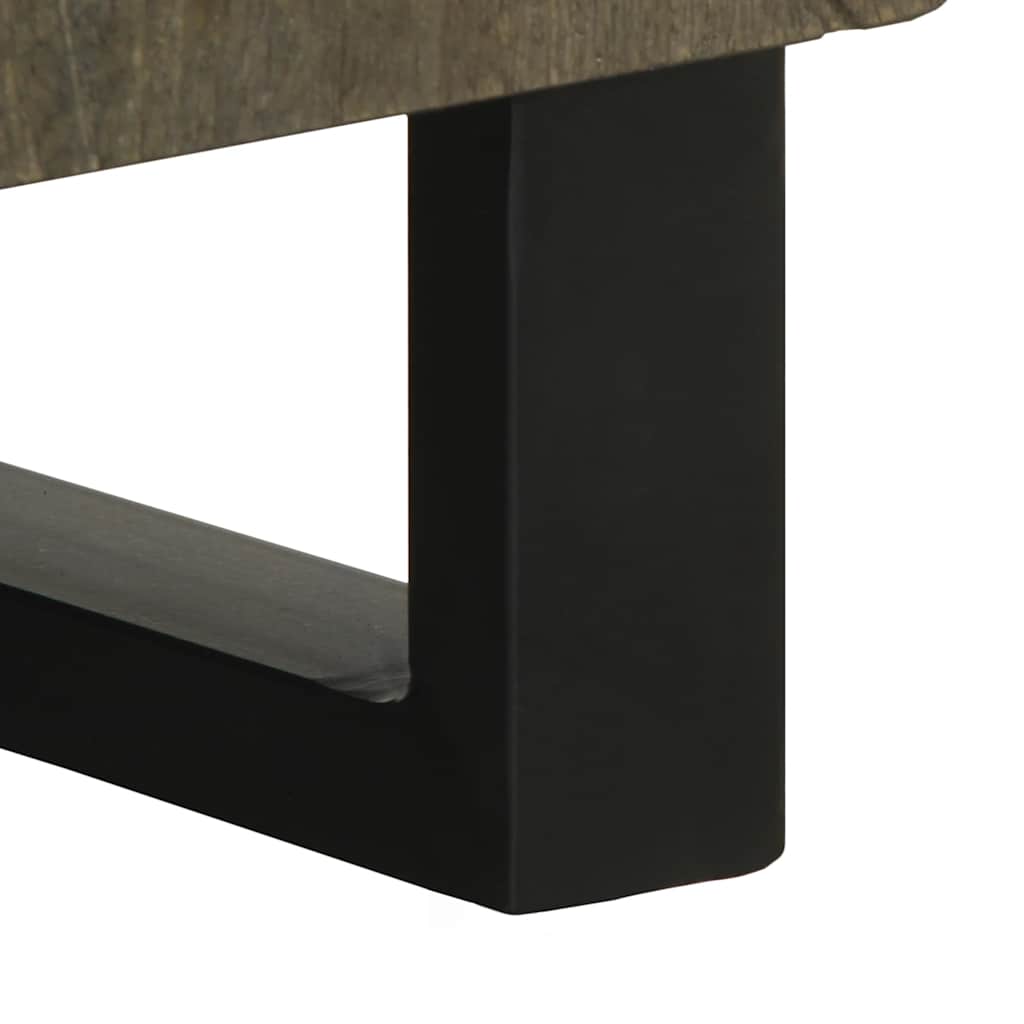 Sideboard in Black 60 x 33 x 75 cm Solid Mango Wood