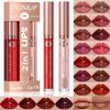 2pcs Matte Lip Gloss Lip Oil Set Long-Lasting Waterproof Lip Stain Non-Stick Moisturizing Lipstick for All Skin Types