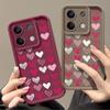 Противоударный чехол с сердечками для телефона Xiaomi 13t 11t Pro Poco F6 X5 X6 M6 Pro Redmi Note 13 12 11 Pro, защитный силиконовый мягкий чехол для объектива